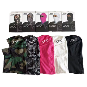 Balaclavas intégrales en polaire avec logo personnalisé, imprimées par transfert thermique, en polyester, avec cache-cou - Product Image 1