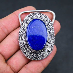 Venta al por mayor de cabujones de lapislázuli azul real, piedras preciosas para joyería femenina - Product Image 2
