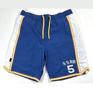 Vente en gros 100% coton Fitness Running Gym Shorts Logo personnalisé Coupe ample Confortable Respirant Basketball Shorts Motif solide - Product Image 6