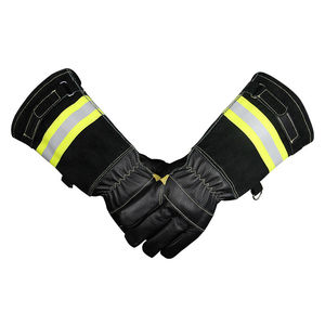 Guantes de Bombero de Cuero de la Mejor Calidad, Recién Llegados, Fabricación de Primera Clase, Alta Seguridad, Servicio OEM - Product Image 5