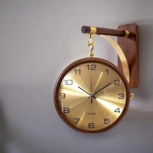 Lavish <b>Wall</b> Hanging <b>Clock</b> Ideal For Entryway Styling Creates A Functional And <b>Decorative</b> First Impression And Gifting Purpose - Product Image 5