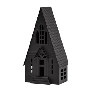 Décoration de Noël traditionnelle en plastique noir, ornement artisanal - Product Image 2