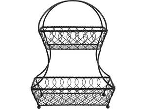 Cesta de frutas moderna de hierro para encimera, la más vendida, para almacenamiento de frutas en la cocina, organizador decorativo para mesa de comedor - Product Image 3