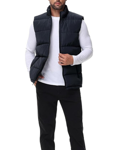 ODM Service Popular Fleece <b>Jacket</b> Vest for <b>Men</b> Casual Thermal Running <b>Mens</b> Custom Patchwork <b>Utility</b> Vest - Product Image 5