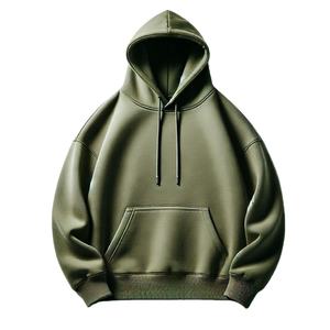 เสื้อสเวตเตอร์ลำลองสำหรับผู้ชาย, เสื้อกีฬาแขนยาวผ้าฝ้าย100% ซิปคู่มีฮู้ดผ้าฟลีซแบบรูดซิปสำหรับฤดูหนาว - Product Image 3