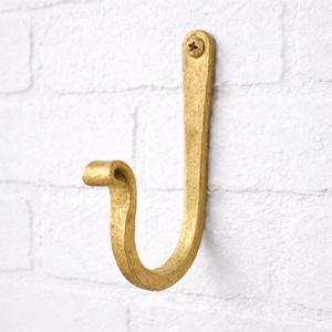 Rustic Iron Hook Vintage Metal Hook Farmhouse Decor Hook Minimalist Black Hook Modern Industrial <b>Hardware</b> - Product Image 2