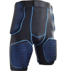 Pantalons de football américain sur mesure pour le sport décontracté, mode, 100% polyester, shorts de compression rembourrés Safe Guard - Product Image 5