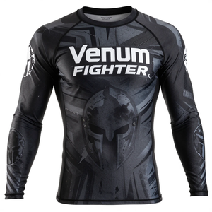 Camiseta de compresión unisex de manga larga de secado rápido de nailon y elastano, talla personalizada, para fitness, MMA y artes marciales, superventas en Pakistán - Product Image 3