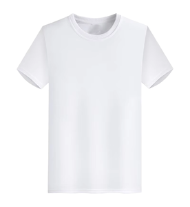 Camiseta Lisa Estampada Personalizada, Unisex, Manga Corta, Cuello Redondo - Product Image 2