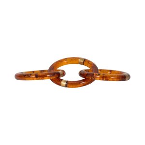 Décoration murale personnalisée en résine époxy de qualité supérieure, forme de cercle à maillons, décoration intérieure, accent décoratif, résine artisanale de luxe - Product Image 1