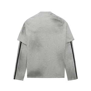 Camiseta de Manga Larga Ajustada de Algodón Pesado, Estilo Urbano Casual, Venta al por Mayor, Camiseta Oversize de Manga Larga - Product Image 6