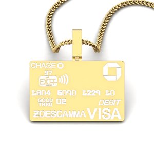 Pendentif de haute qualité, design élégant, plaqué argent, moissanite, style hip hop, bijoux unisexes, cadeau - Product Image 1
