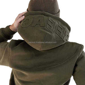 Sweat-shirt à capuche lourd, best-seller, avec logo personnalisé, capuche embossée et impression 3D - Product Image 6