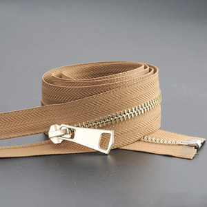 Handbag Hardware Accessories Metal Brass <b>Zipper</b> No.3 and 5 With Slider Puller for Brand Bags - Product Image 5