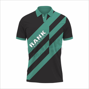 Chemises polo pour hommes de qualité supérieure avec un design uni écologique en tissu spandex/coton pour les voyages et la mode quotidienne - Product Image 1