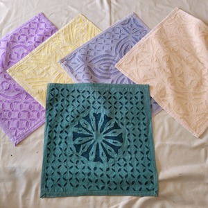 Fundas de cojín con apliques hechos a mano, fundas de cojín para decoración del hogar, fundas de cojín con trabajo de calado indio - Product Image 2
