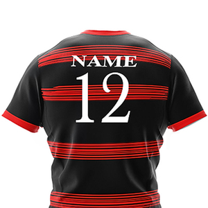 Tenues de rugby tendance de haute qualité, ensembles uniformes les plus vendus, respirants, anti-humidité, séchage rapide, 100% polyester - Product Image 5