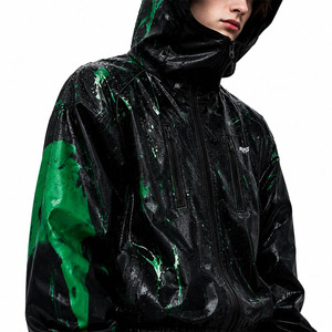 Chaqueta Impermeable Cortavientos Térmica Hidrocrónica con Tecnología de Cambio de Color por Temperatura para Hombre - Product Image 3