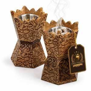 Quemador de Incienso de Madera Hecho a Mano Sikes Tenders, Difusor Aromático de Sándalo, Uso en Todas las Estaciones - Product Image 5