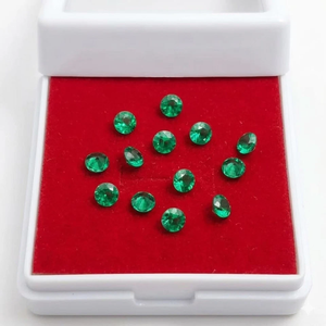 Esmeralda Verde Colombiana Natural de 5mm, Corte Redondo, Certificada, Lote de Piedras Preciosas Sueltas, Precio al por Mayor para Fabricación de Joyería - Product Image 5