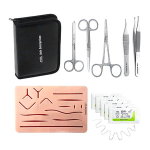 Suture <b>Practice</b> Kit All-In-One CE Certified Manual Surgical Training for Medical Students Includes Suture <b>Practice</b> Padded <b>Pads</b> - Product Image 1