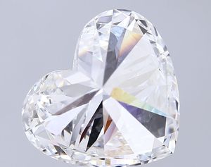 Diamante Blanco Cultivado en Laboratorio, Corte Corazón, Claridad VVS-VS, 11.5 Quilates, Corte EX-VG, Certificado IGI, Color D, para Fabricación de Joyería, Pendientes - Product Image 2