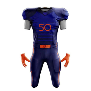 Ensemble de maillot et pantalon de football américain personnalisé, respirant, durable, uniformes de football pour équipes, club, ligue, fabricant OEM - Product Image 6