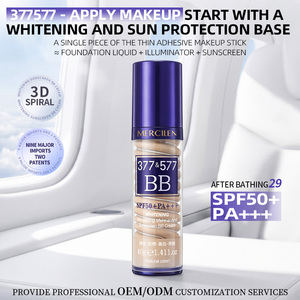 <span class=keywords><strong>Crème</strong></span> <span class=keywords><strong>BB</strong></span> MERCILEN, soin blanchissant de la <span class=keywords><strong>peau</strong></span>, maquillage longue durée, écran solaire, élimination des taches, hydratant, anti-âge, correcteur, <span class=keywords><strong>crème</strong></span> <span class=keywords><strong>BB</strong></span> - Product Image 2