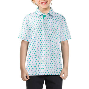 เสื้อโปโลกอล์ฟสำหรับวัยรุ่น สวมใส่สบายทุกวัน ผลิตจากผ้าเนื้อนุ่ม น้ำหนักเบา เหมาะสำหรับการเดิน ราคาประหยัด - Product Image 1