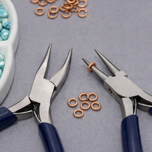 Alicates de Punta Redonda INTENSE SURGICAL INSTRUMENTS (Acero al Carbono) para Doblar y Enlazar Alambres, Suministros para la Fabricación de Joyería - Product Image 4