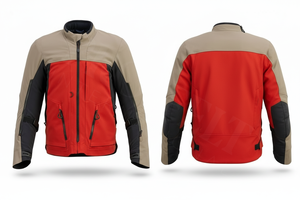 Custom Reflective Logo Design Waterproof Motorcycle Riding Jacket Breathable Protective Windproof Corduroy Biker Jackets Men's - Product Image 2