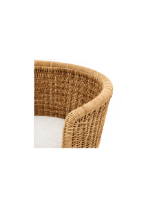 Modern Solid Wood Dining <b>Chair</b> with <b>Upholstered</b> Fabric Seat Backrest & Reclining for Restaurant Cafe Furniture - Product Image 6