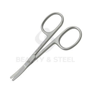 Ciseaux de beauté en acier inoxydable incurvés de haute précision, pointes coniques, cadre léger pour manucure et pédicure professionnelles - Product Image 4