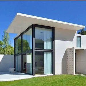 Customized Soundproof Waterproof Double Glazing Aluminum Casement Window Doors Thermal Insulation Interior Use Hotel Villa - Product Image 1