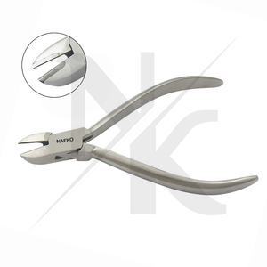 Side <b>Cutter</b> TC Tip 115mm Stainless Steel Smooth Jaws Anti-Slip DIY Jewelry Making Wire Cutting Tool Circlip Crimping Fishing - Product Image 2