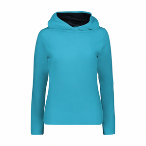 Sweat-shirt à capuche personnalisé pour femme, uni, à manches longues, pour impression et broderie - Product Image 1