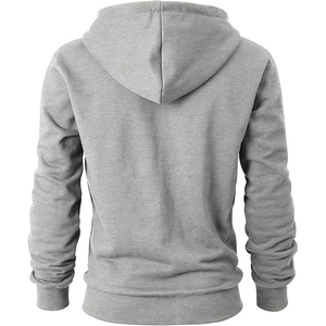 High Quality 100% Cotton <b>Fleece</b> Winter Heavyweight Oversized Double Zipper <b>Hoodie</b> Custom Unisex Pocket Oversized <b>Zip</b> <b>Up</b> <b>Hoodie</b> - Product Image 2