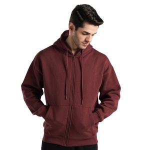 Sweat-shirt à capuche épais pour homme, 500 GSM, en molleton de coton, pour l'hiver, personnalisable, fournisseur OEM, marque privée - Product Image 1