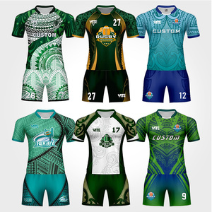 sport team uniformSports Jerseys OEM Maori Tribal Pattern Sport Uniforms - Product Image 4