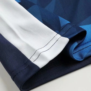 Camisetas de Fútbol Personalizadas con Diseño OEM, MOQ Bajo, Nueva Llegada, Manga Corta, Cuello Redondo, Uniformes de Fútbol para Venta en Línea - Product Image 4