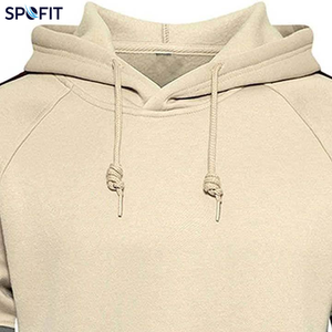 Pull à Capuche Ample en Coton Respirant pour Homme Grande Taille, Couleur Unie, Doublure Hiver, Vente en Gros - Product Image 6