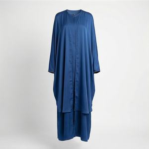 Vestido Hijab Musulmán para Mujer, Niqab Islámico para Ramadán, Jilbab Abaya Largo con Cobertura Completa, Elegante y Moderno para el Eid - Product Image 1