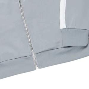 ชุดวอร์มลำลองผู้ชายแบบมีฮู้ดสองชิ้น ผ้าฝ้าย ระบายอากาศ แห้งเร็ว น้ำหนักปานกลาง ลายพิมพ์เรียบ - Product Image 4