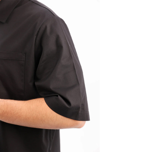 Custom Logo Men Zip Up <b>Shirt</b> Short Sleeve Casual Summer <b>Shirt</b> Lightweight Breathable OEM Manufacturer Bulk - Product Image 5