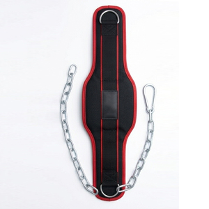 Cinturón de Soporte Lumbar de Neopreno para Levantamiento de Pesas con Cadena, Entrenamiento de Fuerza, Alivio del Dolor, Cierre de Gancho y Bucle, Cinturones de Neopreno - Product Image 3
