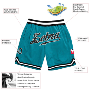 Shorts en maille, service OEM, logo personnalisé, shorts de sport respirants pour les marques de fitness, fournisseur en gros pour l'exportation - Product Image 5
