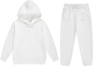 ชุดวอร์มเด็กแฟชั่นฤดูหนาว เสื้อฮู้ด กางเกงจ็อกเกอร์ ชุดกีฬาเด็กผู้ชาย/ผู้หญิง ผ้าฟลีซอุ่น ผ้าคอร์ดูรอย 100% ผ้าฝ้าย รับสั่งทำ - Product Image 2