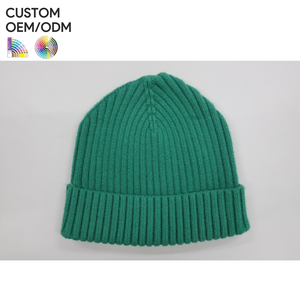 Mens <b>beanie</b> hat cotton knitted cuffed style custom logo OEM ODM support for private label brand manufacturing - Product Image 5