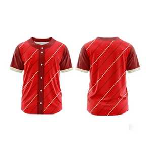 Chemise de baseball à boutons, vêtements de sport, maillot de baseball, design populaire, vêtements de sport légers, maillot de baseball fabriqué au Pakistan - Product Image 5