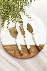 Luxury home accessories gourmet platter tray premium food display <b>board</b> stylish kitchen serving tray modern marble decor - Product Image 5